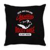 seek and explore Throw Pillow