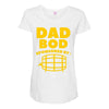 dad bod Maternity Scoop Neck T-shirt