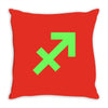 sagittarius pocket Throw Pillow