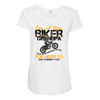 I'm A Nice Biker Grandpa So If I'm An Asshole To You You Need To Ask Y Maternity Scoop Neck T-shirt