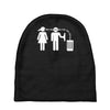 bla bla bla  fun shirt herrentag kult Baby Beanies