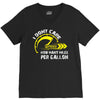I Don't Care How Many Miles Per Gallon V-Neck Tee