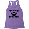 mens beard Racerback Tank