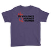 no violence against women's Youth Tee