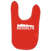brooklyn city skyline silhouette Baby Bibs