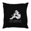 sad trooper Throw Pillow