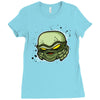 creature from the black lagoon Ladies Fitted T-Shirt