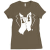 tuxedo after party Ladies Fitted T-Shirt