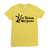 totes magoats Ladies Fitted T-Shirt