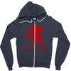 Nerv Gods In His Heaven Alls Right With The World Zipper Hoodie