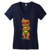 boo vs Women's V-Neck T-Shirt