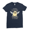 angel pug [converted] Ladies Fitted T-Shirt