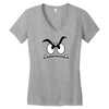 mad face Women's V-Neck T-Shirt