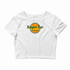 resistance cafe Crop Top