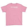 too much bacon funny Youth Tee