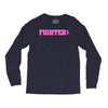 fighter breast cancer Long Sleeve Shirts