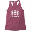 crossfit skull Racerback Tank