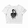 fear face Crop Top