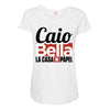 Caio Bella Maternity Scoop Neck T-shirt