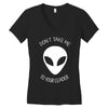 flash to your leader don`t take me Women's V-Neck T-Shirt