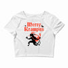 merry krampus Crop Top