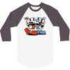 cuphead and mugman 3/4 Sleeve Shirt