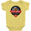 skull splitter beer label ideal birthday present or gift Baby Bodysuit