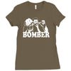 bomber film  fun Ladies Fitted T-Shirt