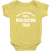 mine tasting team Baby Bodysuit