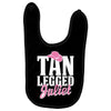 tan legged juliet Baby Bibs