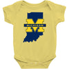 Indiana for Michigan - Limited edition Baby Bodysuit