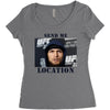 send me location khabib Women's Triblend Scoop T-shirt