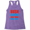 bush clinton large Racerback Tank