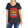 king red Ladies Curvy T-Shirt