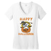 bichon frise Women's V-Neck T-Shirt