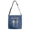 onward robots! &ndash; by chris ware Adjustable Strap Totes