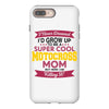 i never dreamed i'd grow up to be a super cool motocross mom but here iPhone 8 Plus