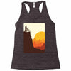 break on the mountain Racerback Tank