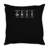 genius element Throw Pillow