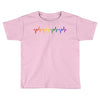 LGBT Heartbeat Toddler T-shirt
