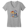 who fink Women's V-Neck T-Shirt
