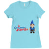 Sherlock Gnomes Ladies Fitted T-Shirt