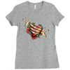 not today satan Ladies Fitted T-Shirt