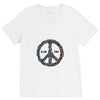 peace in our time vectorized V-Neck Tee