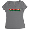 badassy Women's Triblend Scoop T-shirt