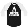 Bonfire Princess 3/4 Sleeve Shirt