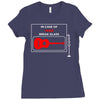 anti war guitar folk music writers Ladies Fitted T-Shirt