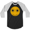 funny smiley face 3/4 Sleeve Shirt
