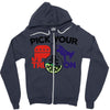 pick your poison Zipper Hoodie