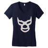 blue demon   lucha libre mexicana Women's V-Neck T-Shirt